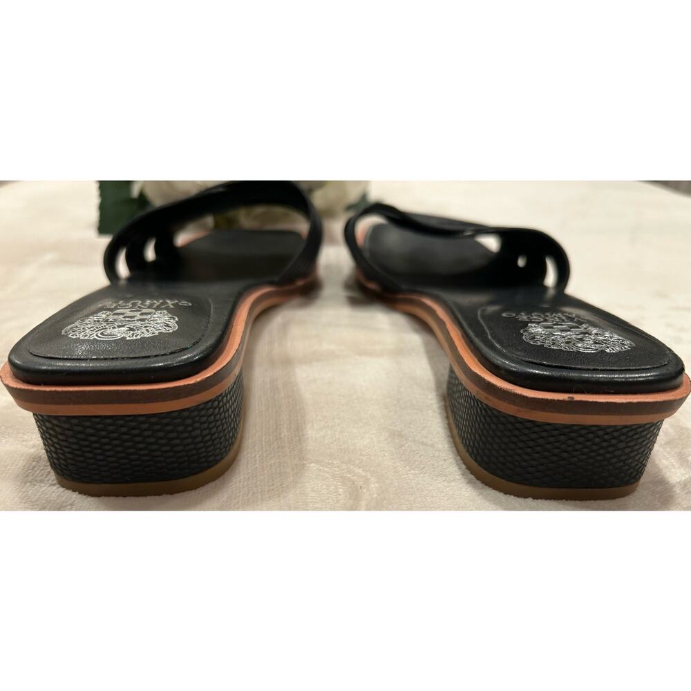 Sold-Vince Camuto Black Slip on Sandal, Size 9.5M - Picture 5 of 9